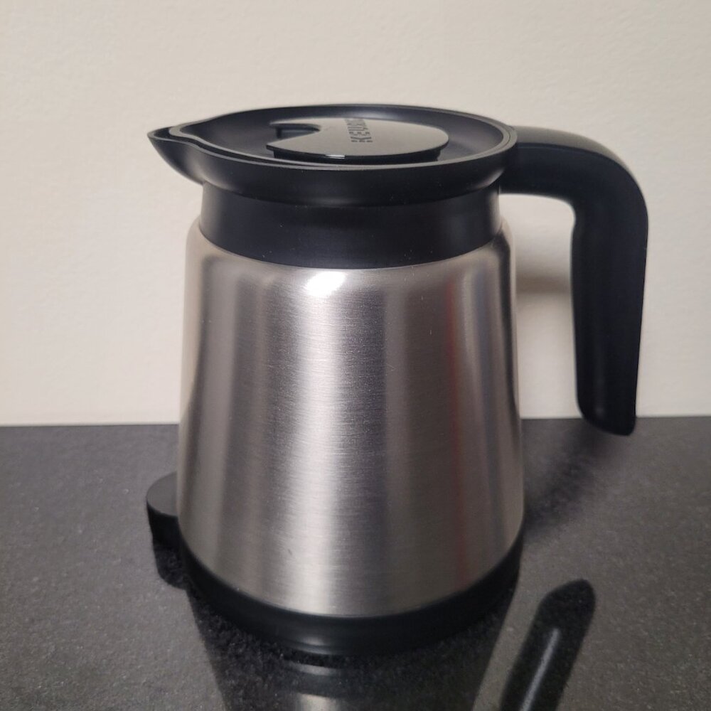 Keurig Silver and Black Thermos Carafe Kettle Pot